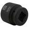 Dynamic 1" Drive Standard Socket, Black Phosphate, Tools 1-13/16" X 1" Drive, 6 Point Standard Length D025358 - alternate 6
